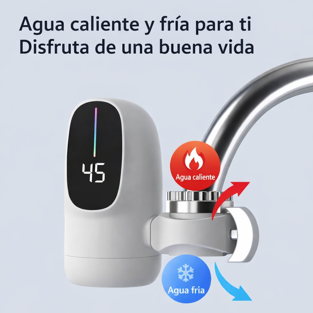 CALENTADOR DE AGUA CON PANTALLA