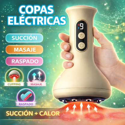 Recupera tus músculos y elimina la tensión en todo el cuerpo – Masajeador de Ventosas