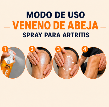 Elimina el dolor articular en 7 días con veneno de abeja