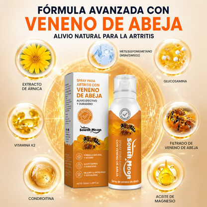 Elimina el dolor articular en 7 días con veneno de abeja