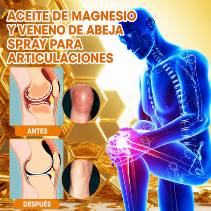 Elimina el dolor articular en 7 días con veneno de abeja